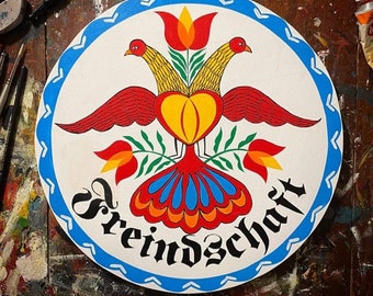 Original Freindschaft 16" Hex Sign