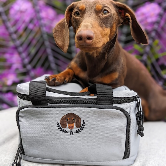 Personalised Dog Lunch Bag, Doggy Daycare Cooler Bag, Insulated Dog Food Bag, Dog Mum Puppy Birthday Gift, Mothers Day Gift for Her