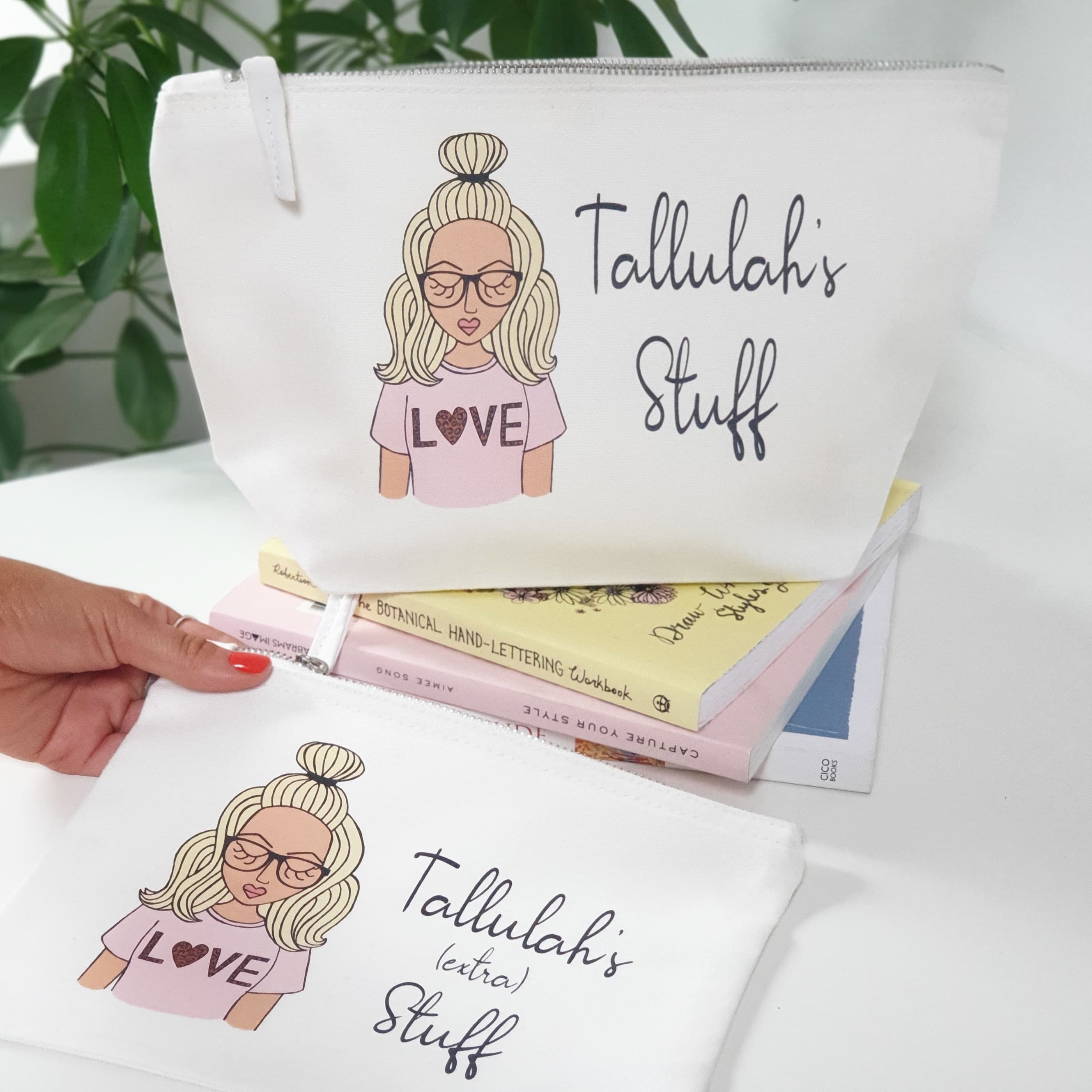 personalised make up case