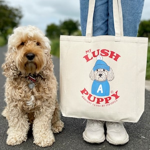 Lush shop tote bag