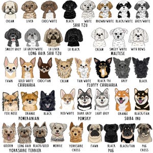 Personalised Pet Treat Bag, Dog illustration on bag, Treat Bag, Personalised Treat Bag, Dog Illustration, Dog Treats, Cat Illustration image 6