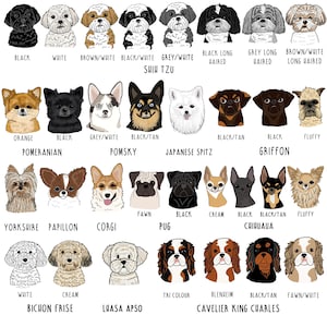 Personalised dog mug, personalised dog illustration, mug with dog on, Dog Mum gift, stocking filler gift, gift for dog mum, cockerpoo image 7