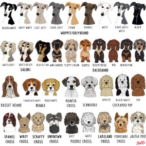 Personalised dog mug, personalised dog illustration, mug with dog on, Dog Mum gift, stocking filler gift, gift for dog mum, cockerpoo image 4