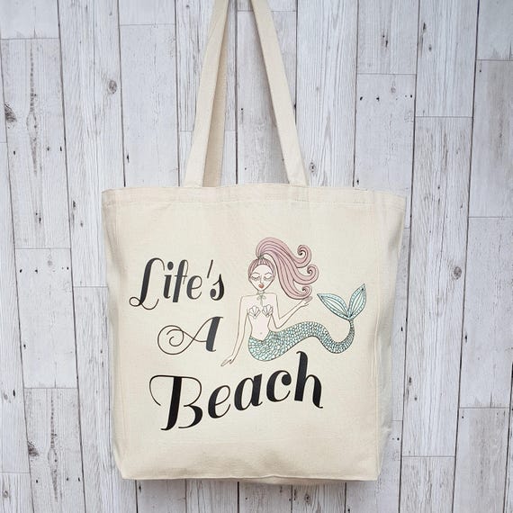 life's a beach bag