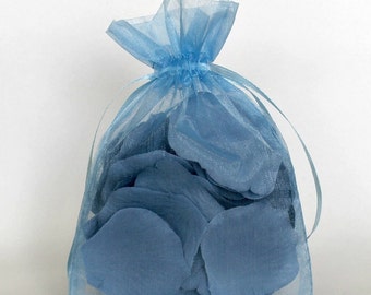 Organza geschenk zakken, Korenbloem pure gunst tassen met koord voor verpakking, Pack van 50