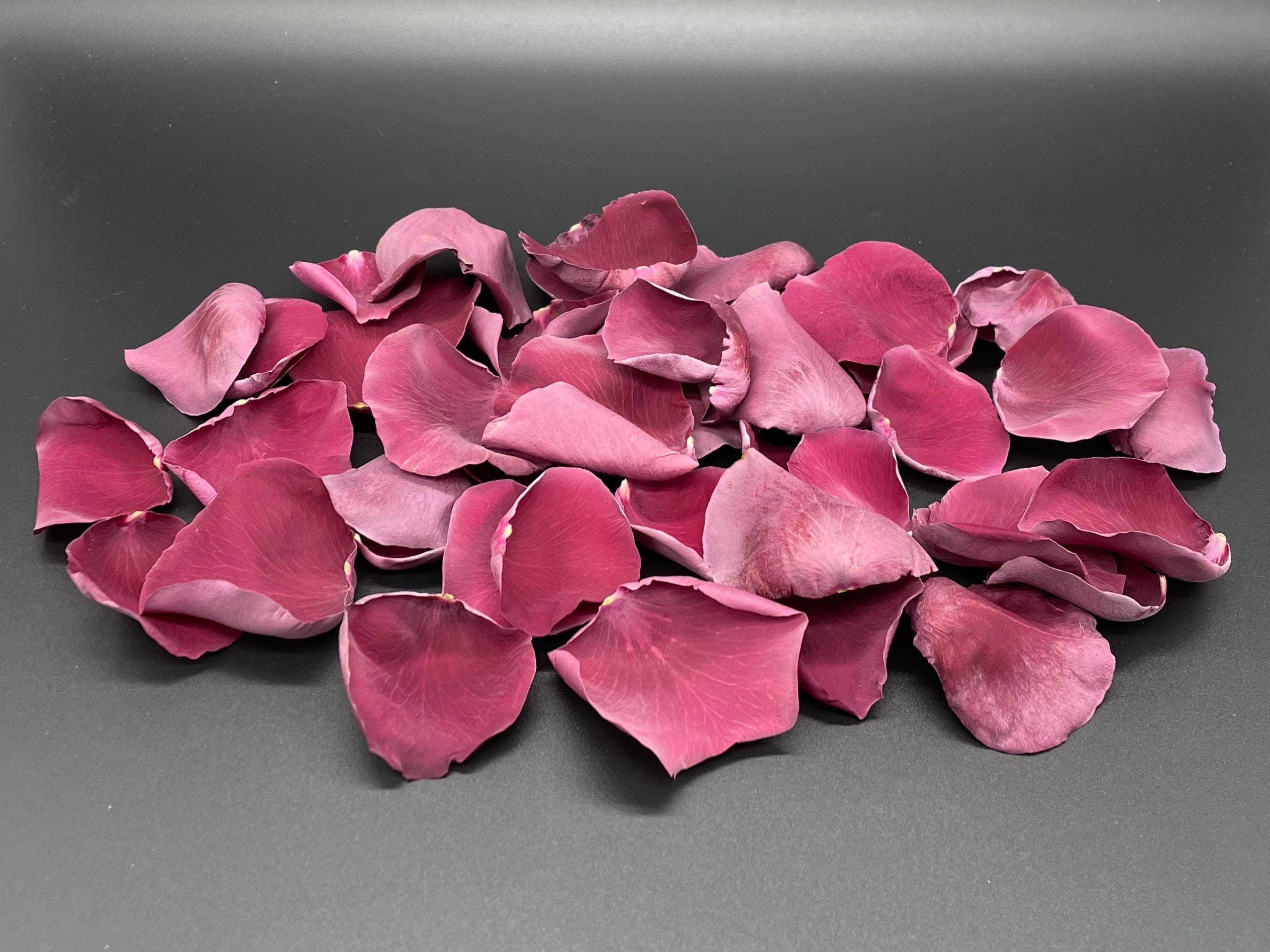 Burgundy Dried Rose Petals Luxury Biodegradable Rose Petal 