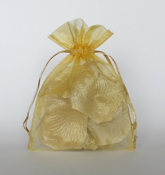 Sacchetti regalo in organza, sacchetti per bomboniere trasparenti