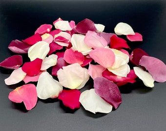 Rose Petals, Romance blend, REAL freeze dried rose petals, perfectly preserved