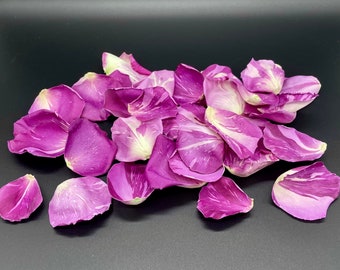 Rose Petals, REAL Freeze Dried Flower Petals, 5+ cups of Radiant color for Tossing, Wedding Aisles, Floral Decoration. From the USA.