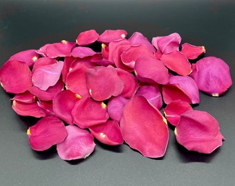 Rose Petals, Romantic Red, REAL freeze dried rose petals, All Natural and Biodegradable, Perfectly Preserved in the USA