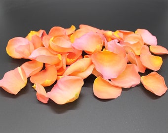 Rosenblätter, Crushing on Coral, ECHTE gefriergetrocknete Rosenblätter, perfekt erhalten