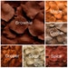 Silk Rose Petals, 300 petals, Beautiful Brown's 