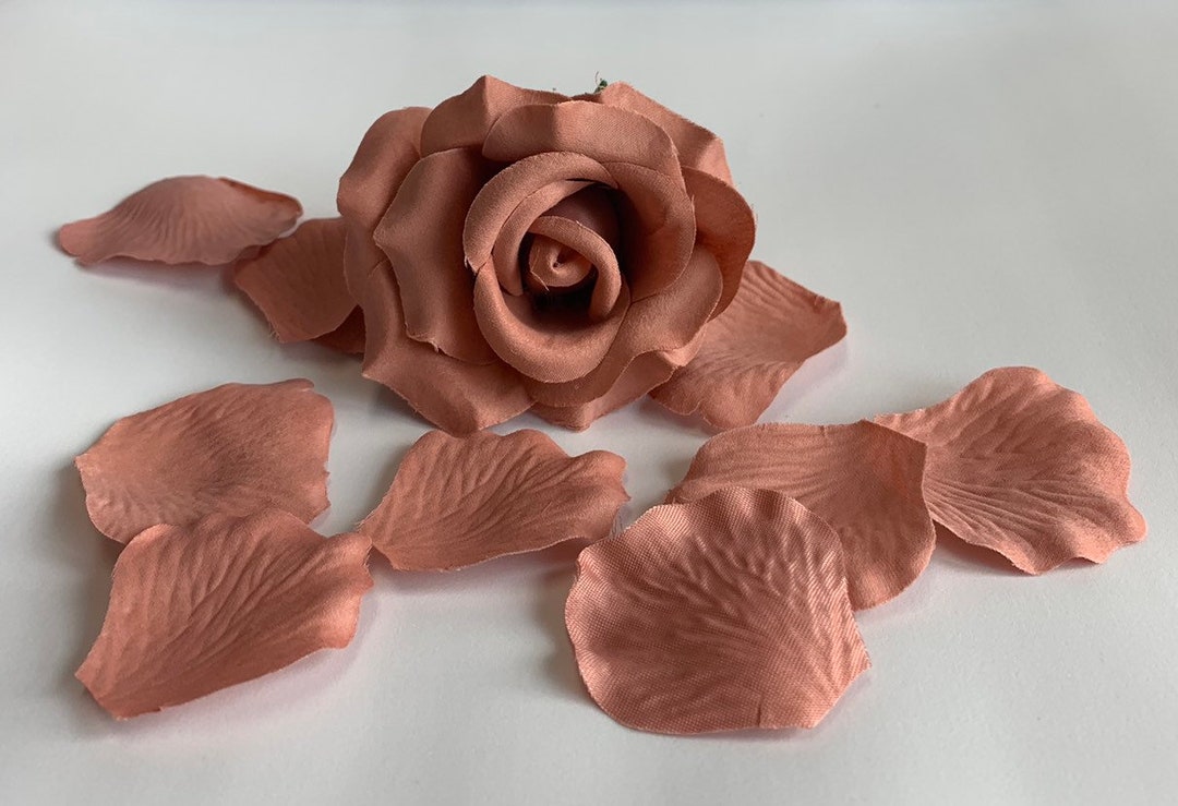 Silk Rose Heads 12pcs Vintage Rose Artificial Flowers Etsy