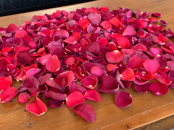Freeze Dried Rose Petals, Love Blend, REAL rose petals