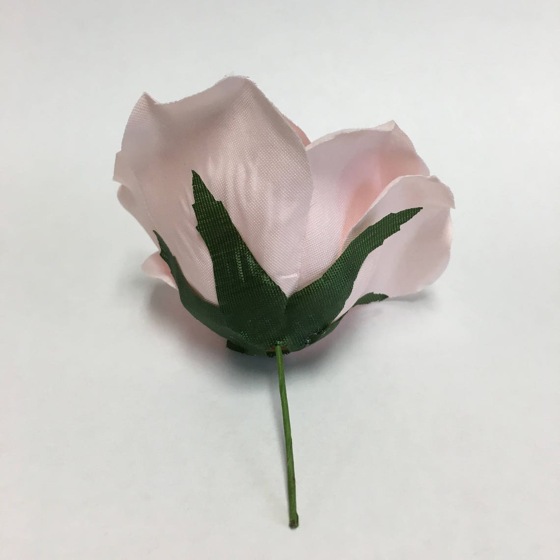 Silk Rose Heads 12pcs Pink Artificial Flowers Etsy