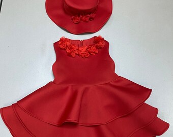 Robe Bebe Rouge Etsy Robe Bebe Rouge Etsy
