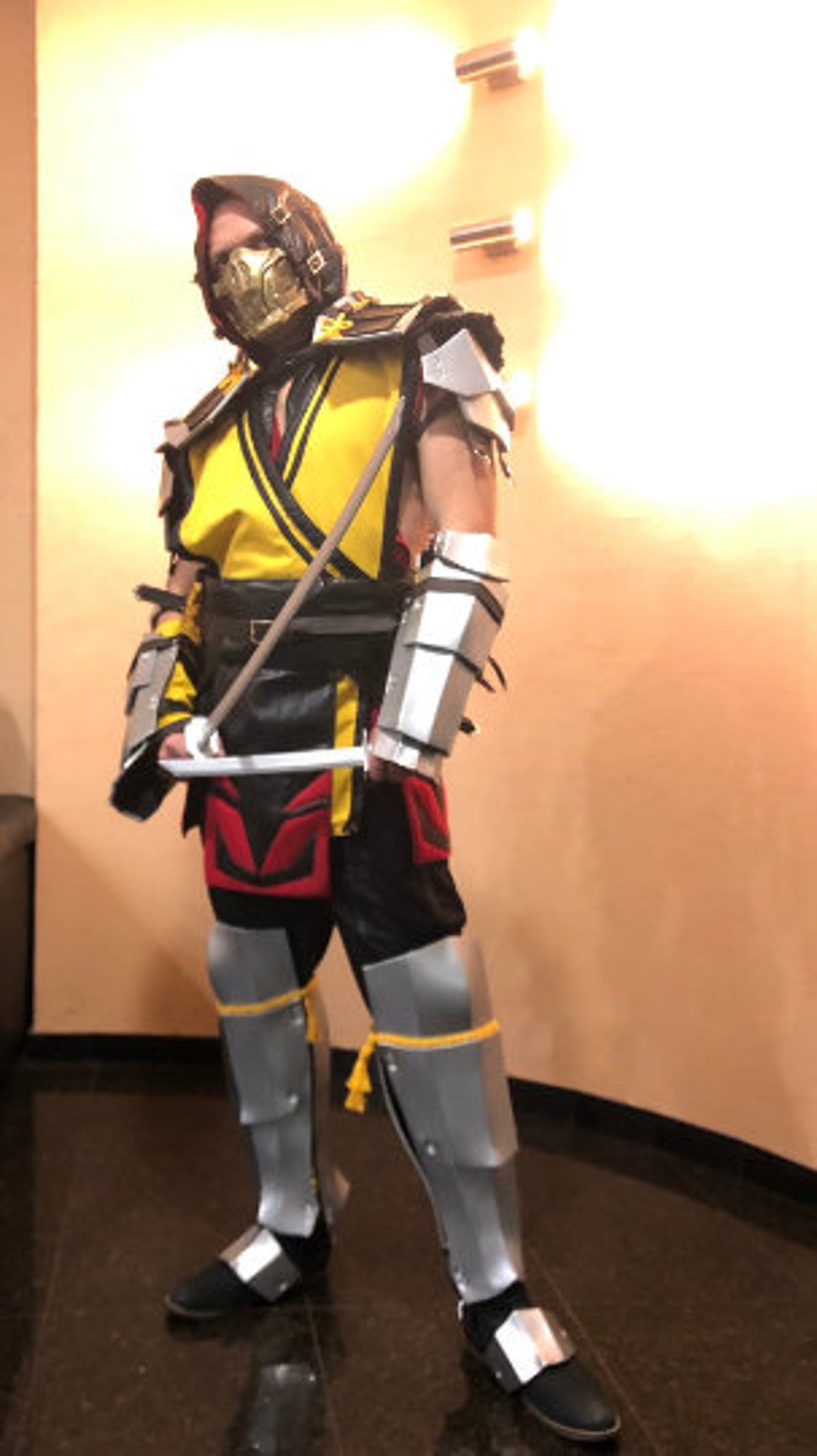 MK 11 scorpion costume/Mortal Kombat 11 Scorpion cosplay | Etsy
