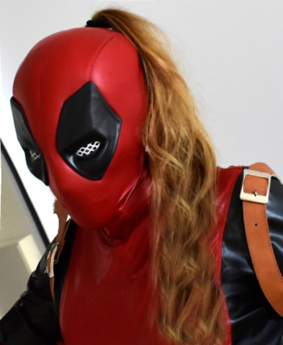 Lady Deadpool Mask Female Deadpool Mask Deadpool Mask With Shell