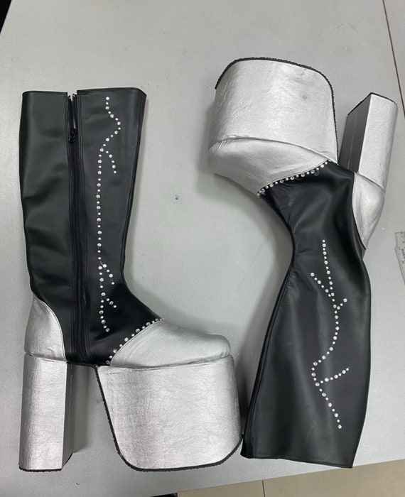 paul stanley platform boots