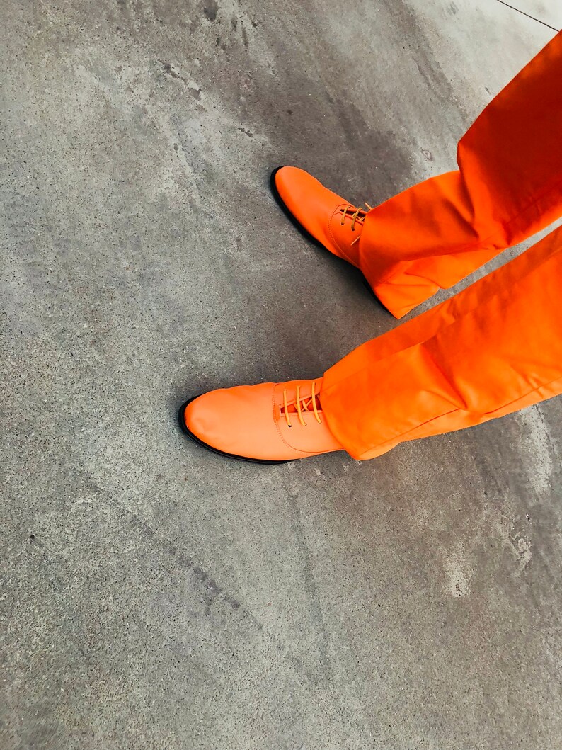 orange dumb and dumber shoes