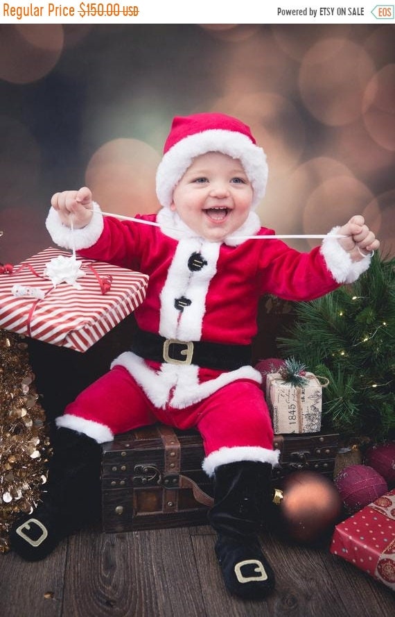 baby boy christmas costume