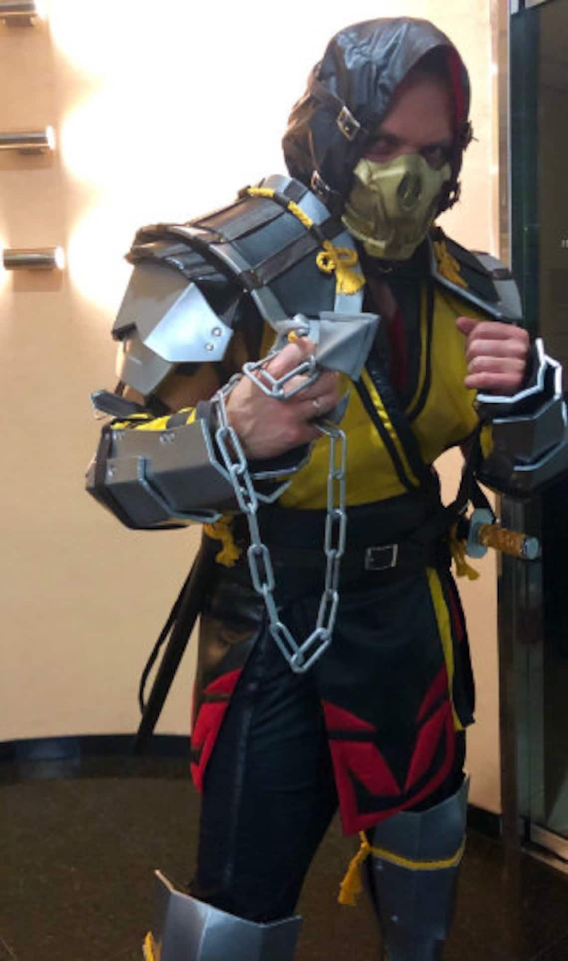 MK 11 scorpion costume/Mortal Kombat 11 Scorpion cosplay | Etsy