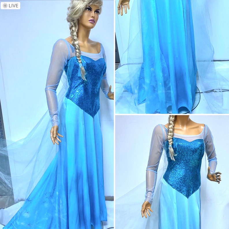 elsa costume deluxe