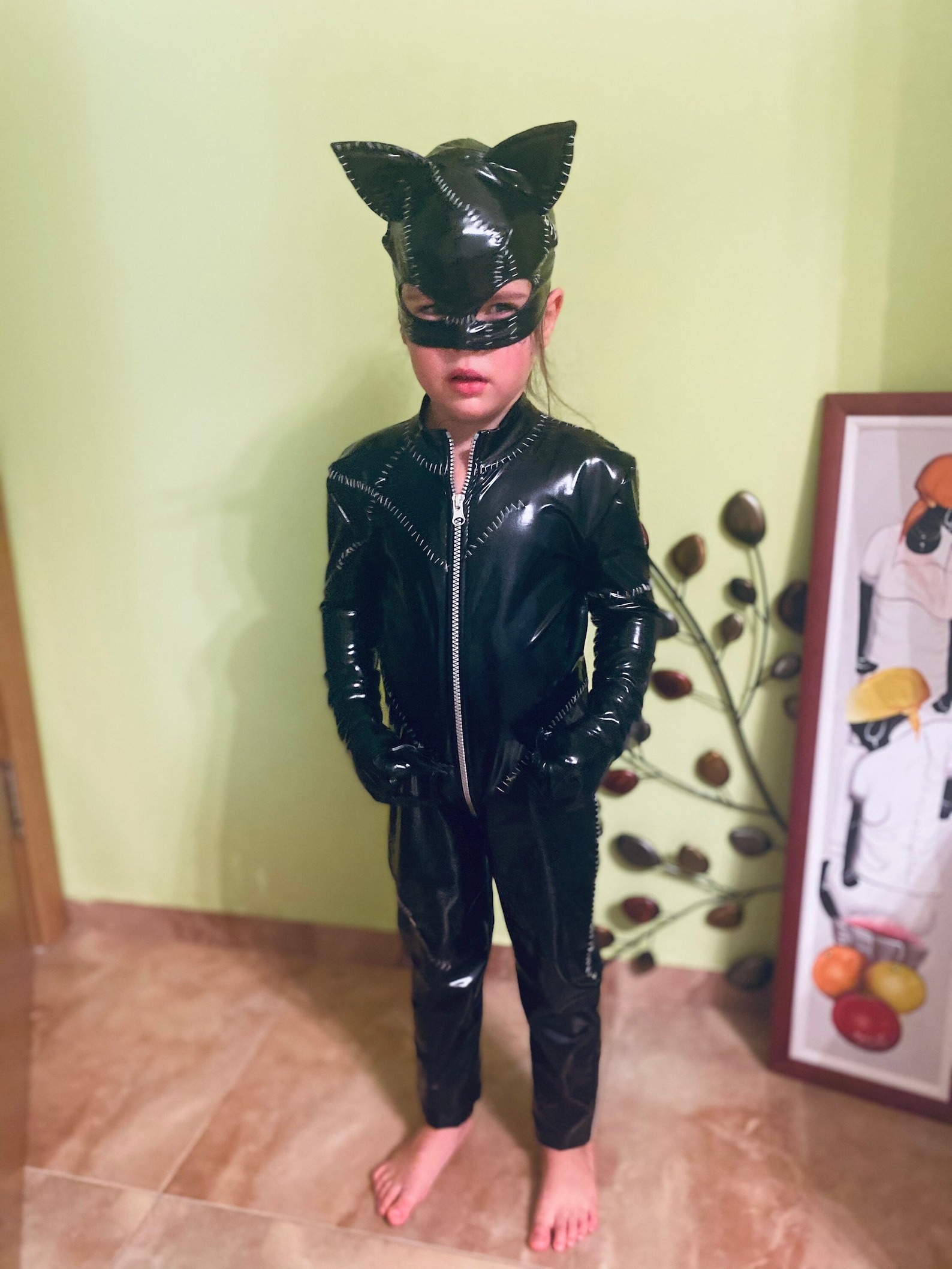 Halloween kids costume / Catwoman costume for kids / Girls | Etsy