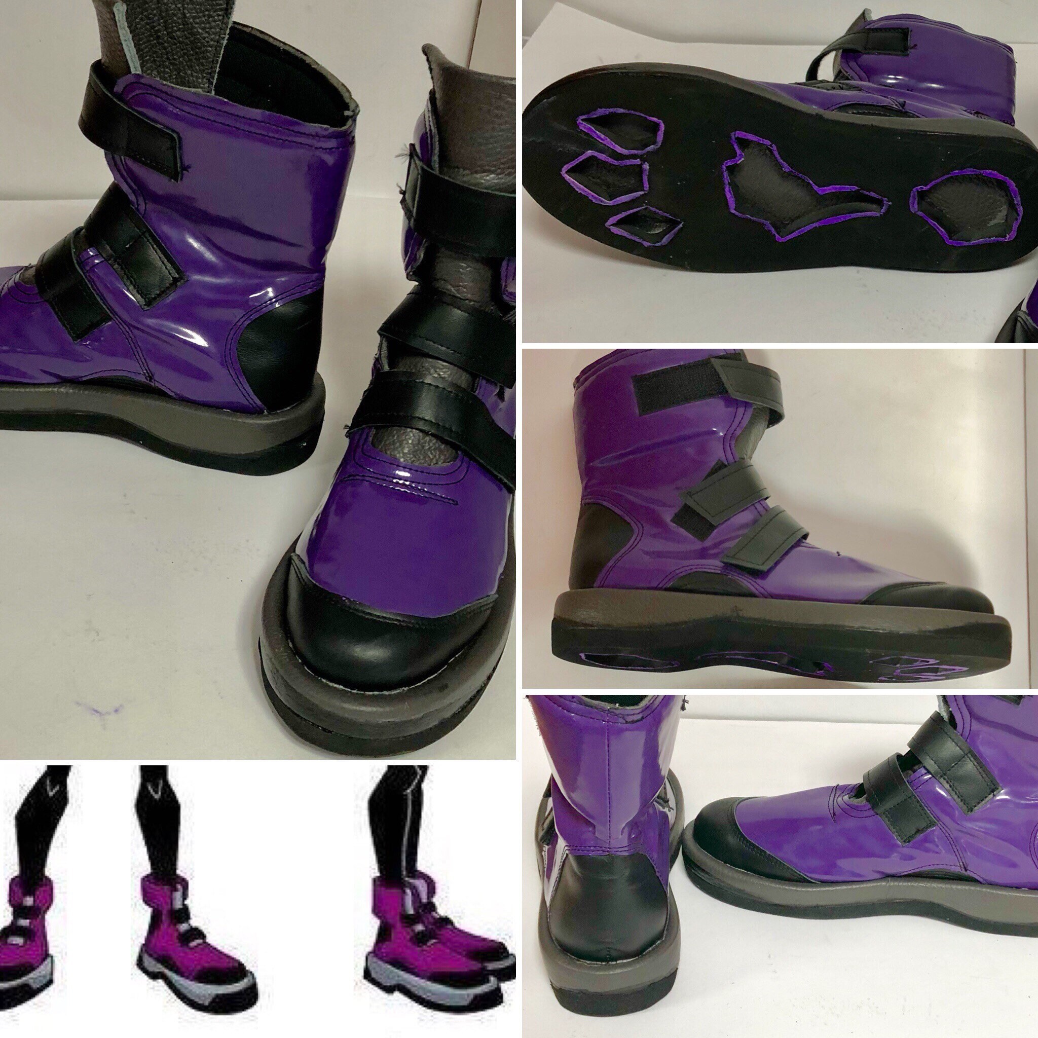 Beast Boy boots / Beast boy belt/ Cosplay footwear Etsy