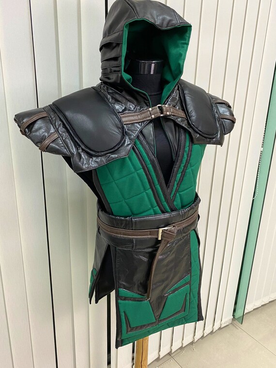 MK Reptile costume Reptile mask Reptile cosplay Reptile tabard