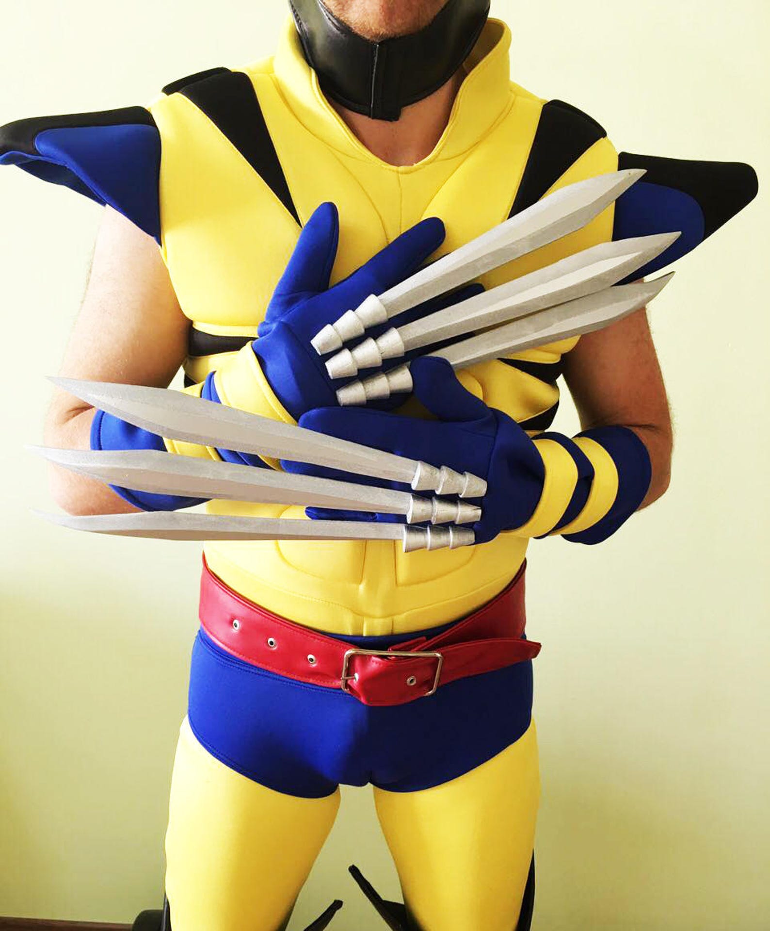 Wolverine X-Men cosplay gloves with nails/ Wolverine nails | Etsy