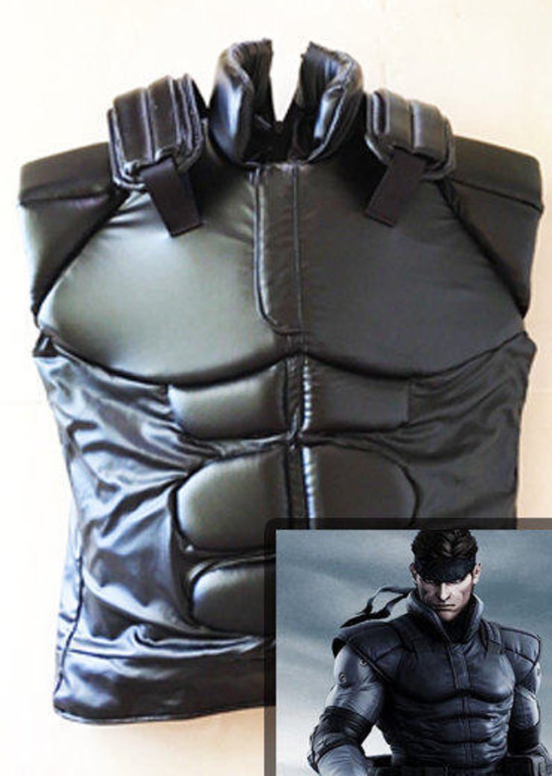 Solid Snake tacticle vest / Cosplay vest Etsy