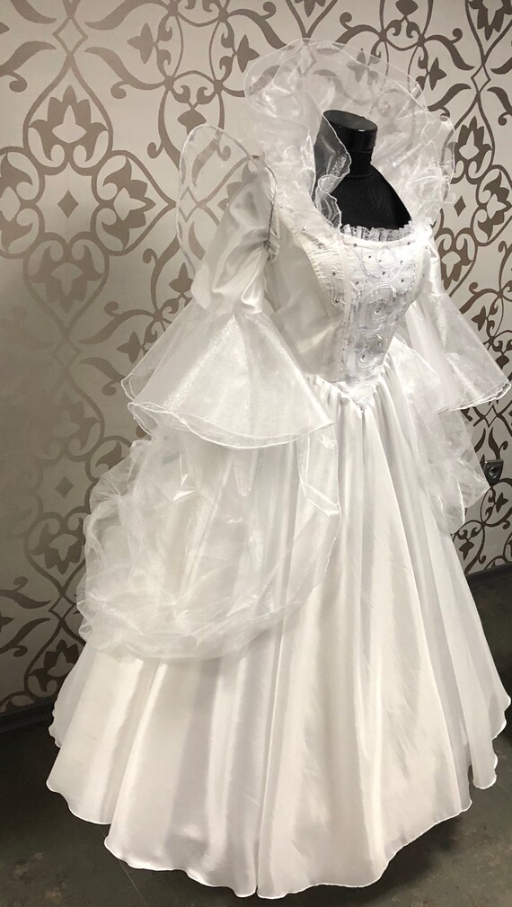 white christmas gown