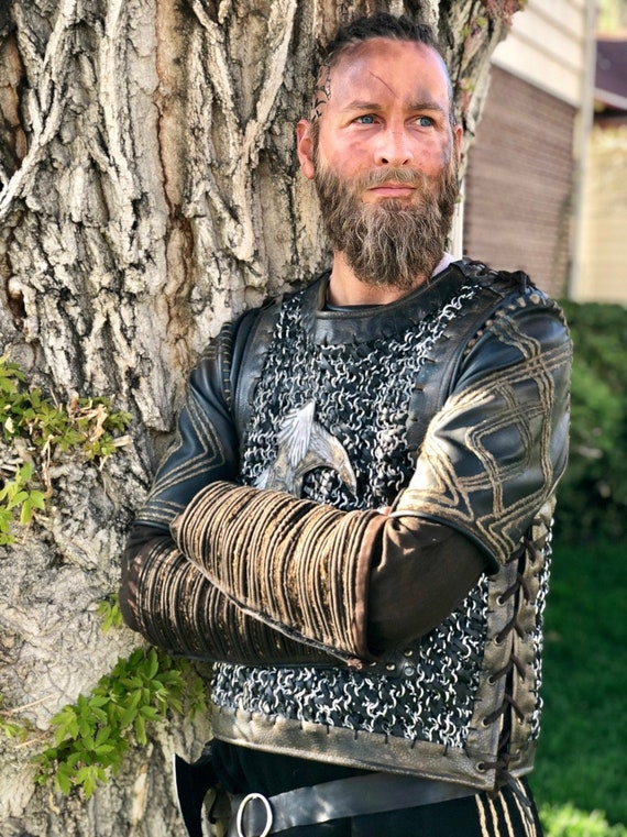 Ragnar Lothbrok Costume Vest Tunic Undervest Blouse Etsy