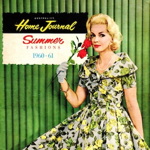 Catalogus Australische thuistijdschriften uit de jaren 60 [DIGITAAL/PDF] Zomermode 1960-61
