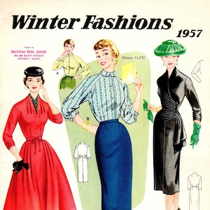 Catalogus Australische thuistijdschriften uit de jaren 50 [DIGITAAL/PDF] Wintermode 1957
