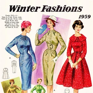 Catalogus Australische thuistijdschriften uit de jaren 50 [DIGITAAL/PDF] Wintermode 1959