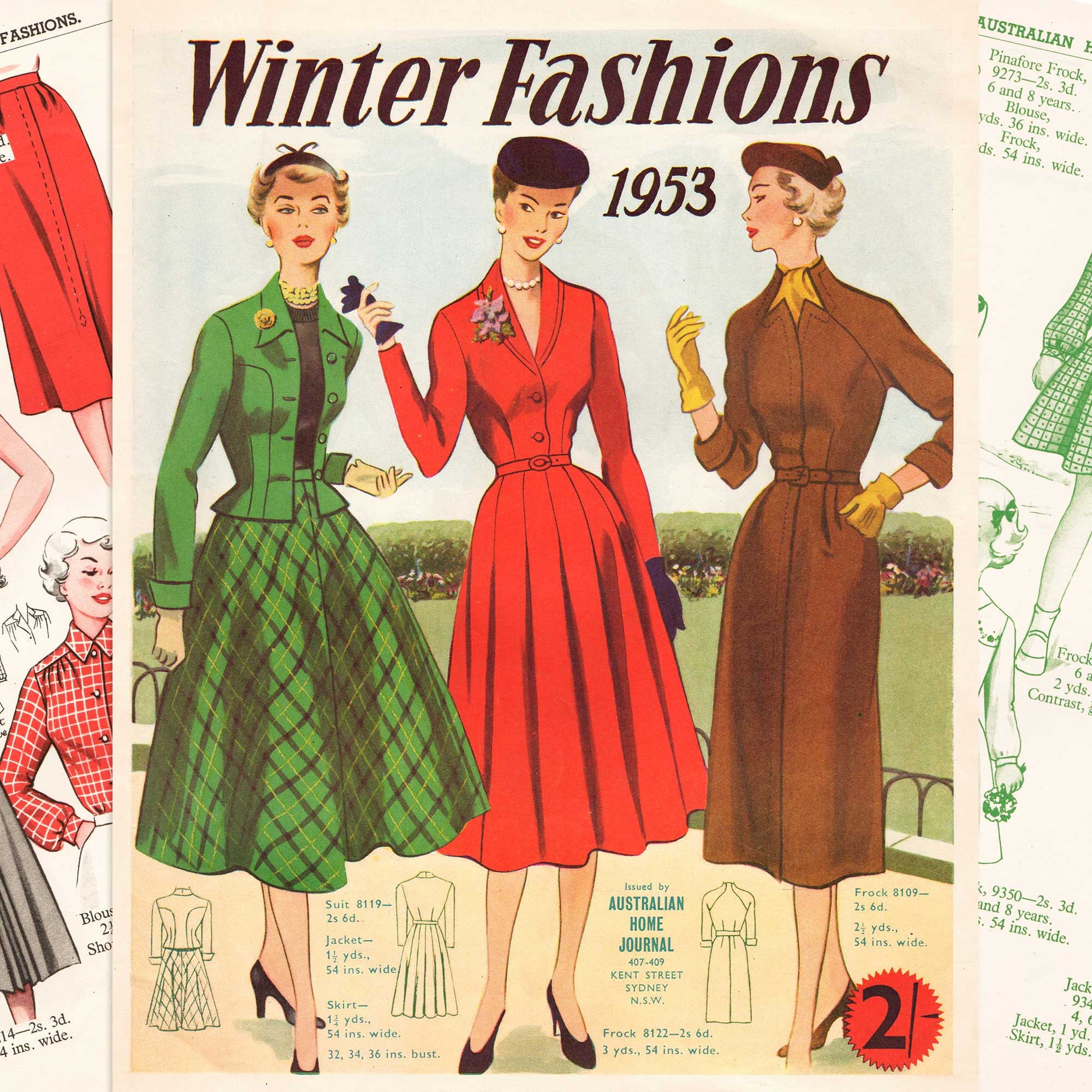 1950s Fashion, Dresses and Clothing Australia