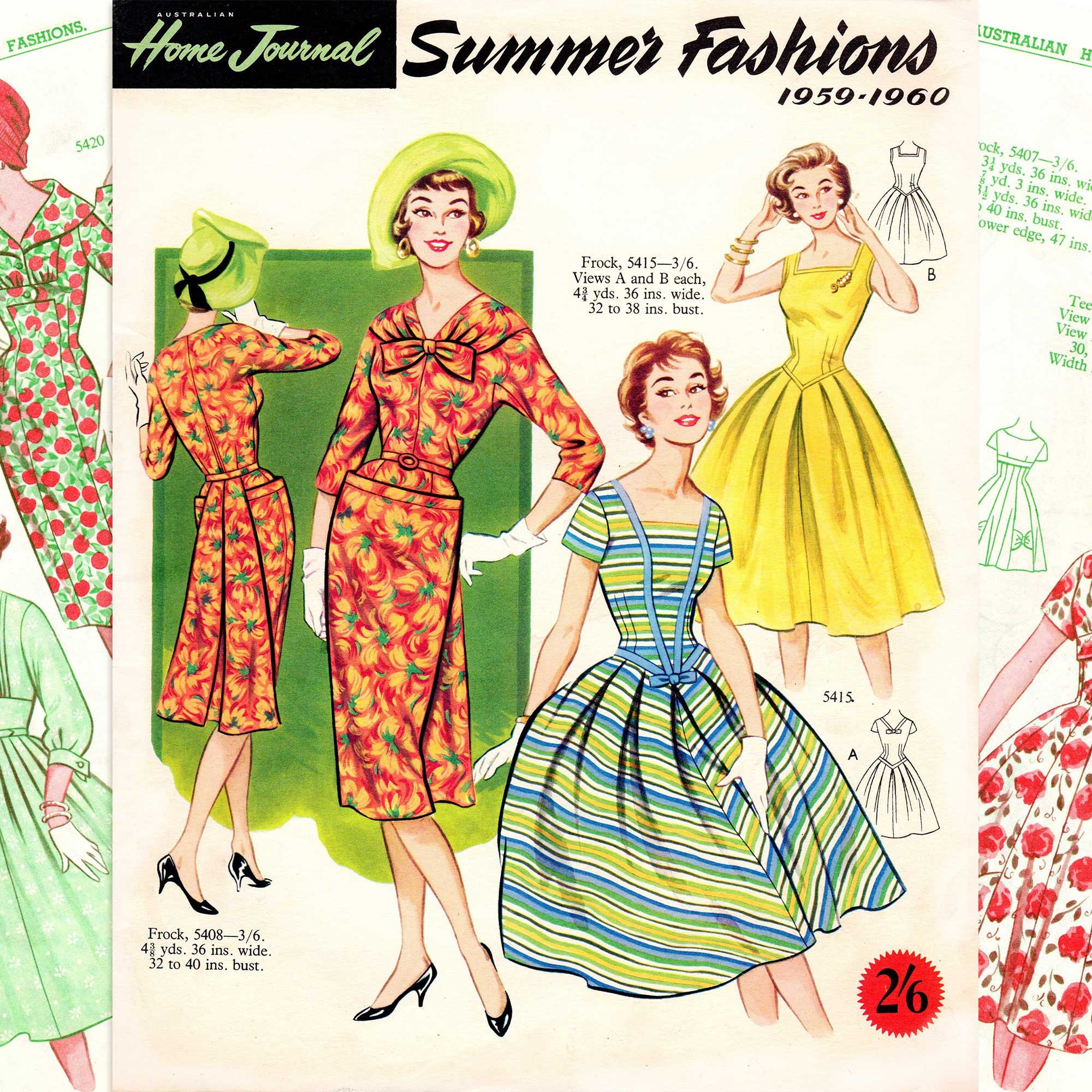 1950s summer cheap fashion