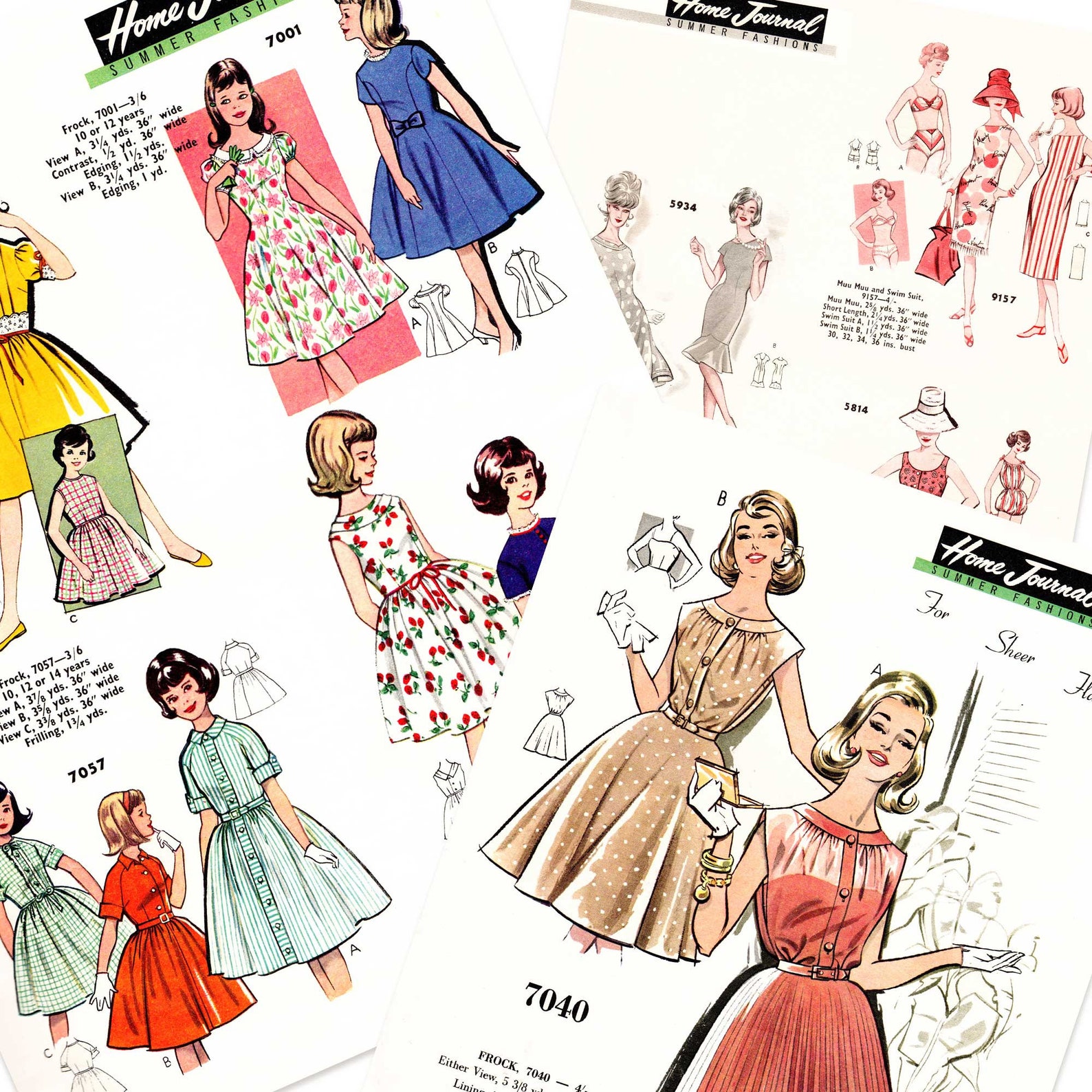 1960s Australian Home Journal Catalog DIGITAL/PDF Summer Etsy