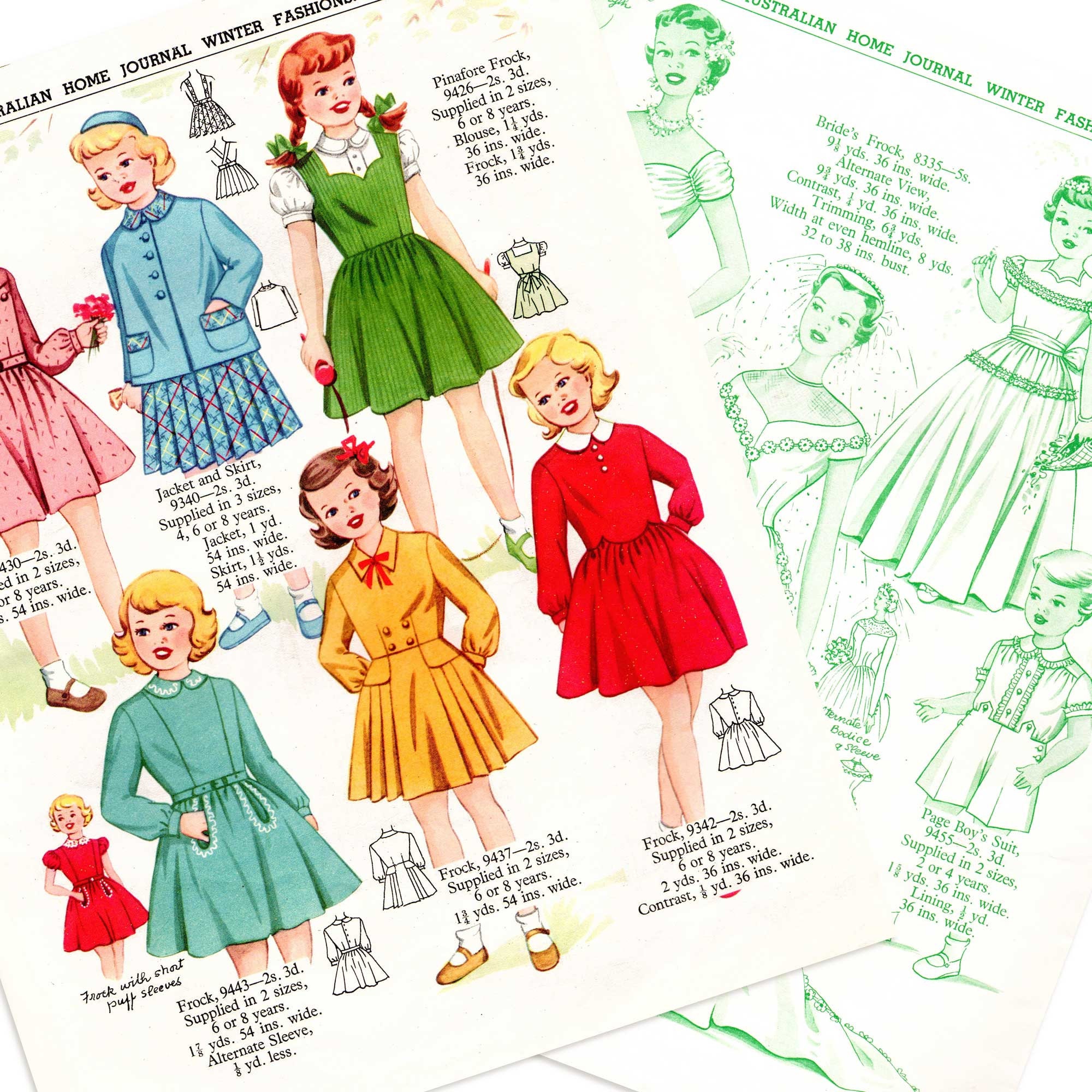1950s Australian Home Journal Catalog [DIGITAL/PDF] Winter