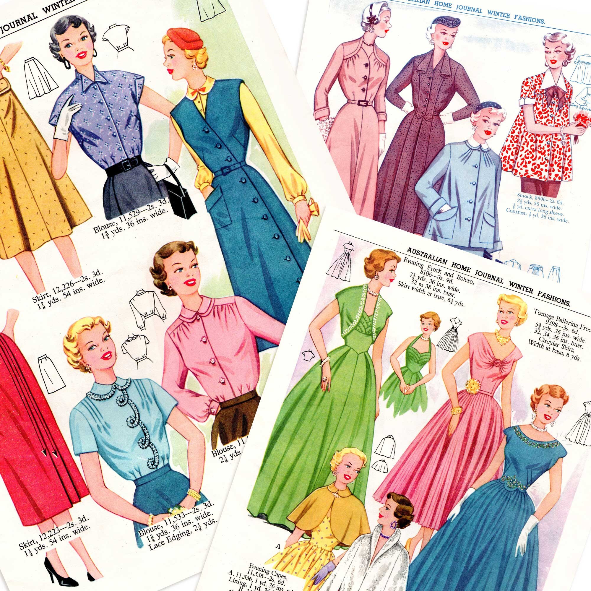 1950s Australian Home Journal Catalog [DIGITAL/PDF] Winter