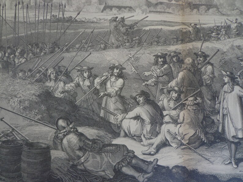 S\u00e9bastien Le Clerc 1681 Siege of Tourney MDCLXVII
