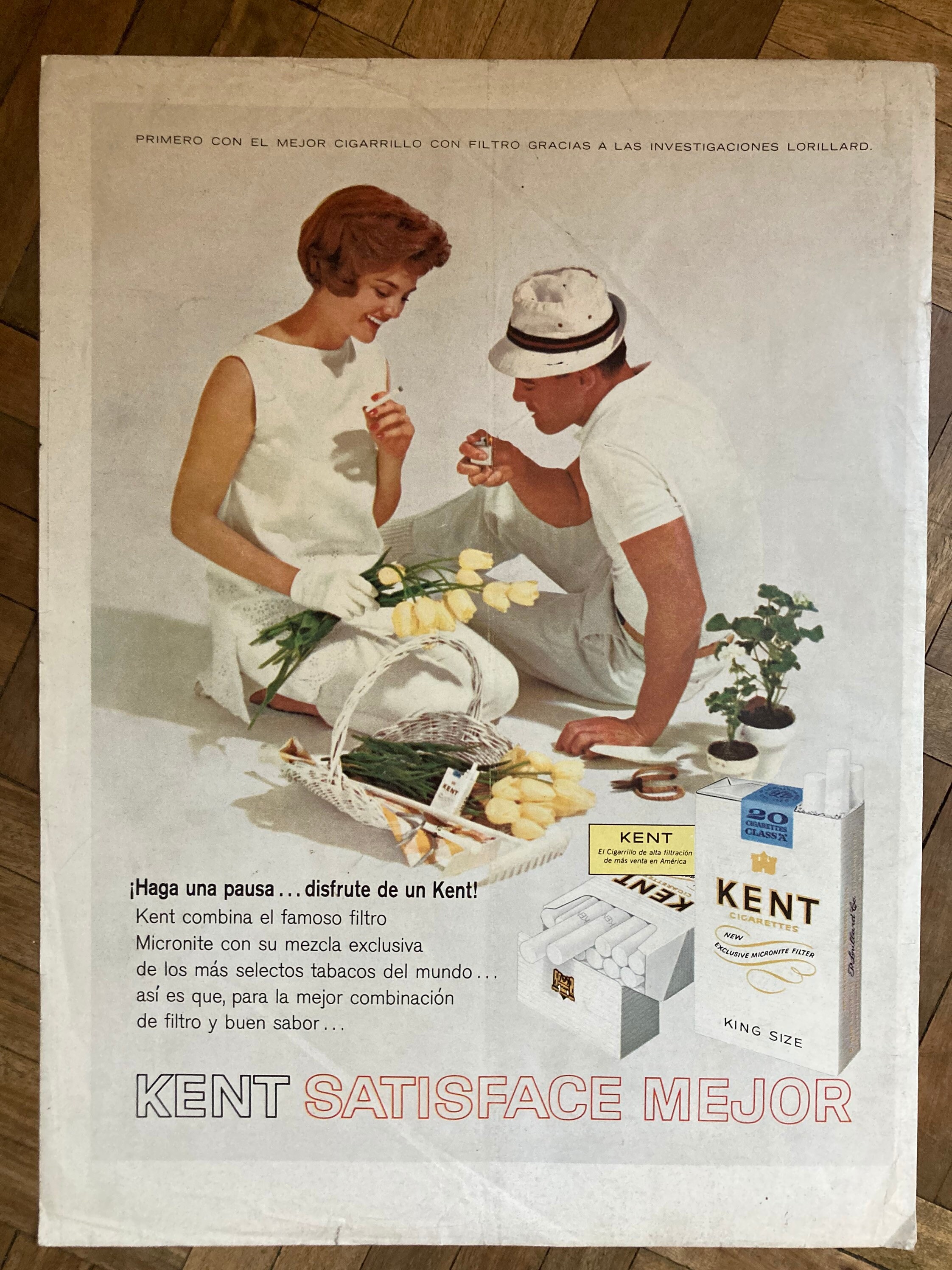 Kent Cigarettes, Vintage Ads (1964-1968) - Escrito En