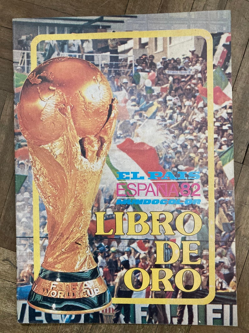 Copa del Mundo, España 1982 Folleto Escrito en español image 1