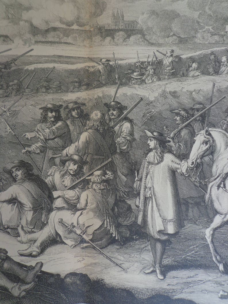 S\u00e9bastien Le Clerc 1681 Siege of Tourney MDCLXVII