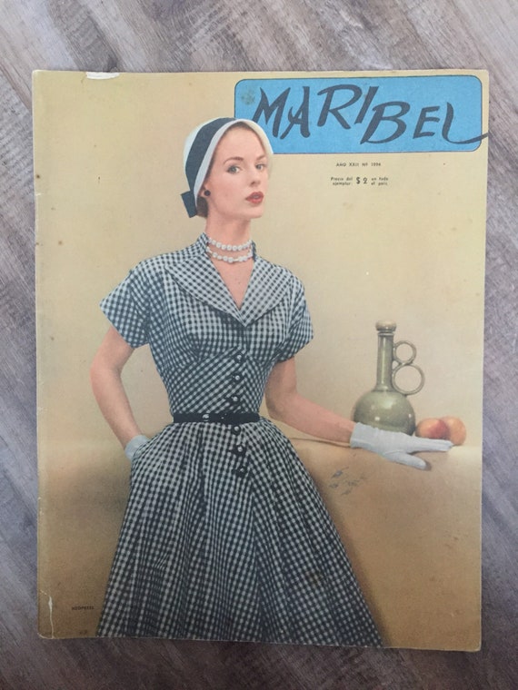 1953 Revista vintage Maribel escrita en español | Etsy España