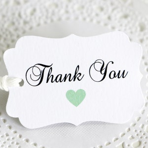 Bedankkaartjes bruiloft, vintage bruiloft, cadeaukaartjes, gunst, vrijgezellenfeest Tags, trouwbedankjes, gepersonaliseerde kleur