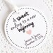 Thank You Tags, A sweet ending to a new Beginning, Personalized Tags, Bridal Shower Favors, Wedding Favors, Cupcake Tags