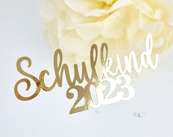 Schulkind 2024, Back to School Cake Topper, First Day of School Cake Topper, Schoolchild Decoration, Schulkind Tortenstecker.